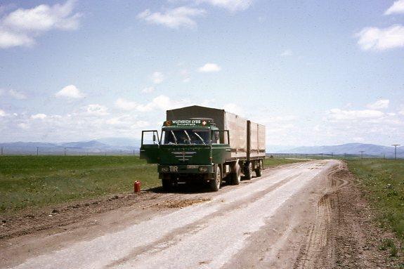 Swiss truck in Turkey